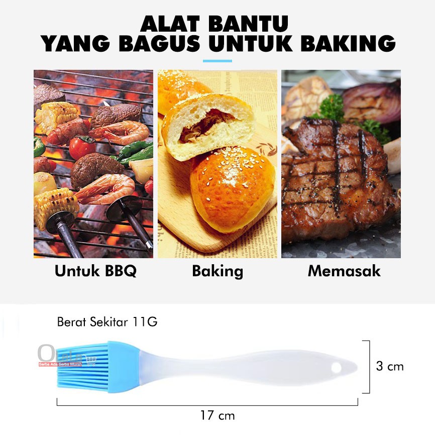 KUAS MINYAK SILIKON FOOD GRADE OLL-JP01