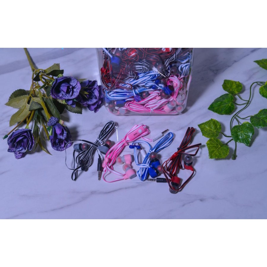 Toples ( isi 50 pcs ) handfree warna warni super bass