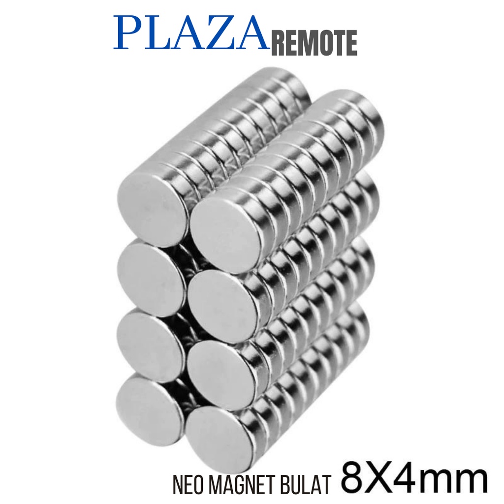 MAGNET NEODYMIUM NdFeB 8 MM X 3 MM BULAT KOIN NEO