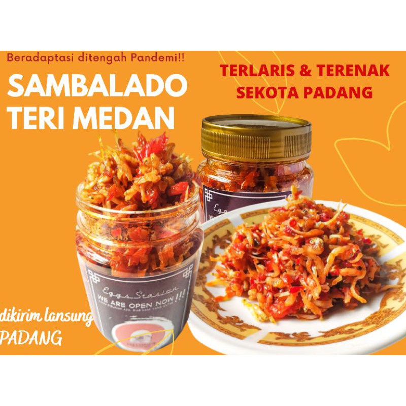

Sambal Sambel Teri Medan Sambalado Teri PALING ENAK TERLARIS SEKOTA PADANG Sambal Botol kemasan