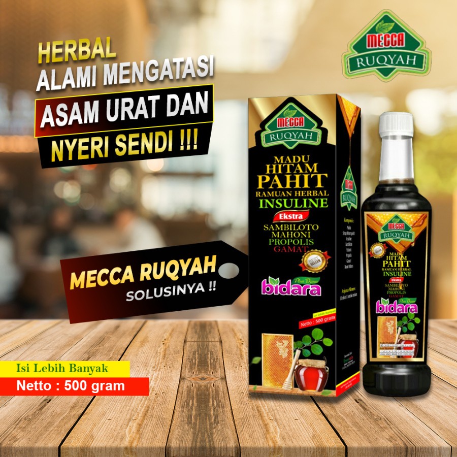 Madu Hitam Pahit Bidara Therapy Ruqyah Mecca Ruqyah Diabetes Asam Urat