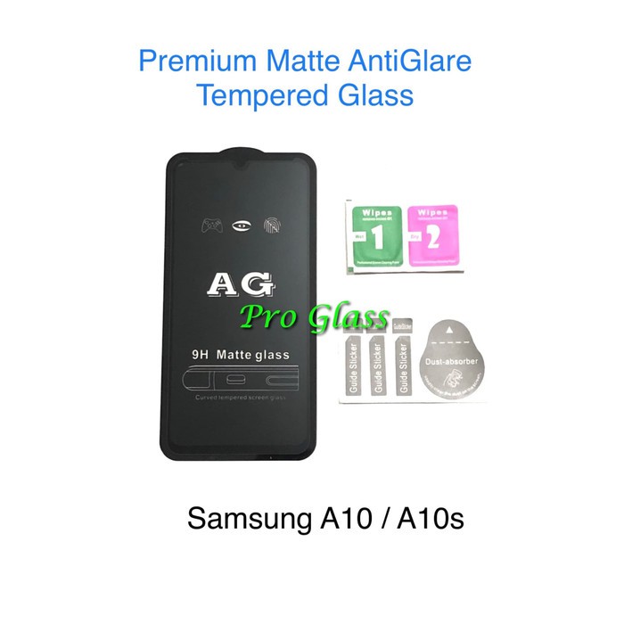 Samsung A10 / A10s  / A20s / A30 / A30s  FULL COVER ANTI GLARE / DOFF Premium Tempered Glass