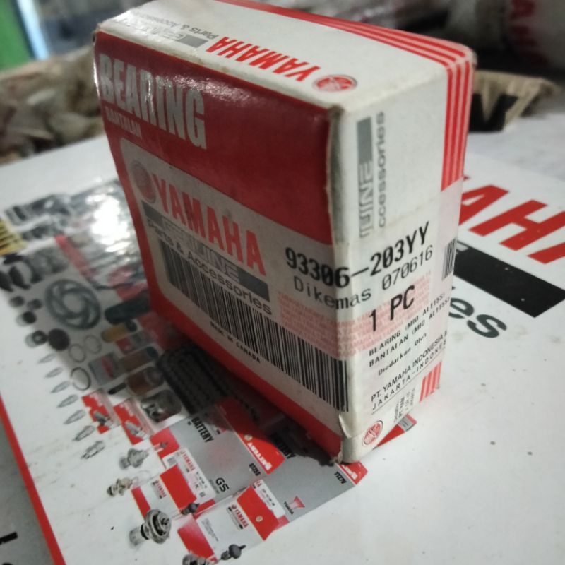 Yamaha Genuine 93306-203Yy Bearing Laher Transmisi Mio Cw Original