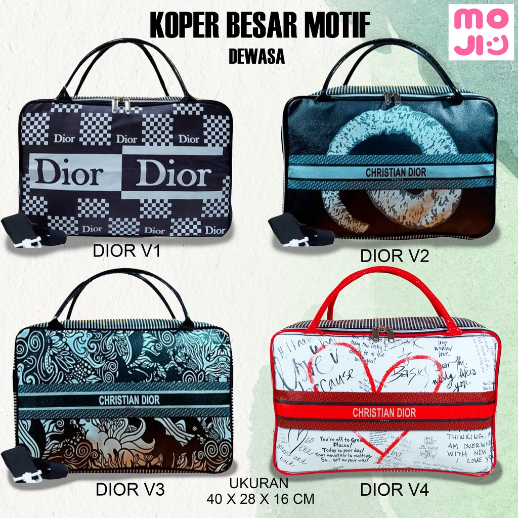 Tas mudik Tas travel bag pakaian ukuran besar motif dewasa tas selempang Moji 1