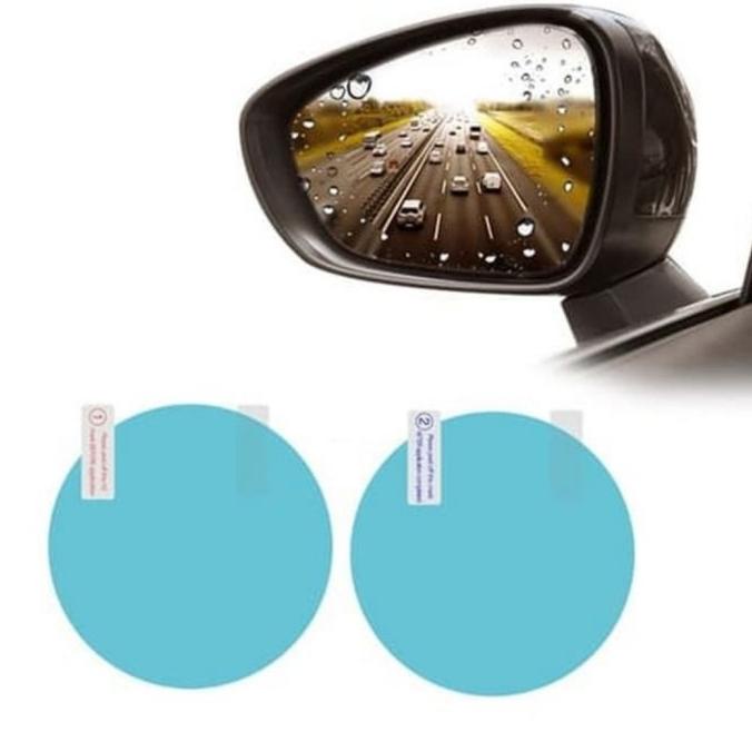 populer] Anti FOG BULAT Spion Besar 100 X 100mm Mobil Motor anti embun kabut