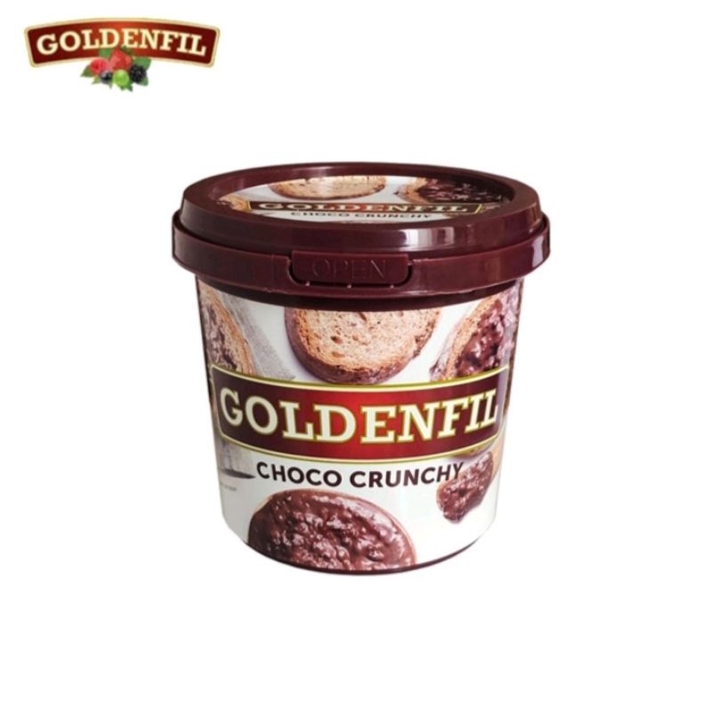 

Goldenfil Choco Crunchy selai coklat