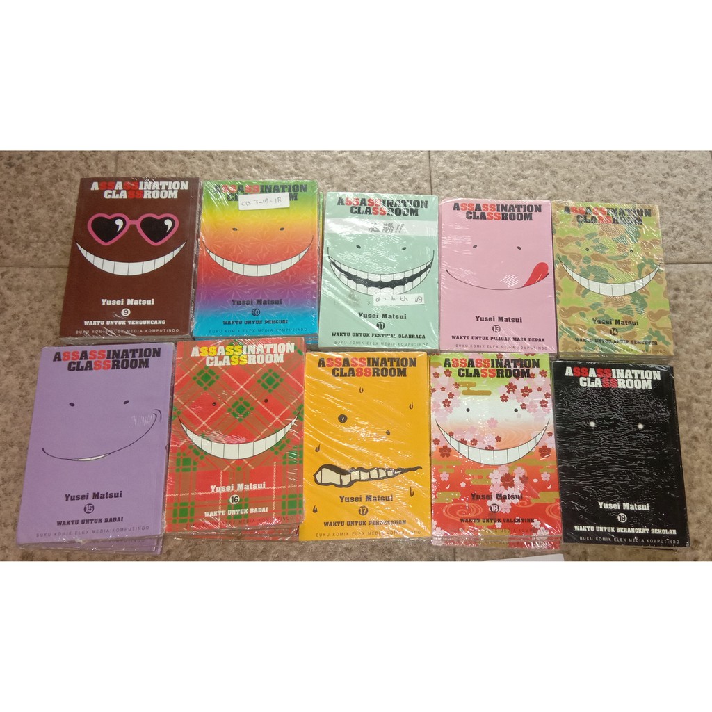 JUAL KOMIK ASSASINATION CLASSROOM SEGEL