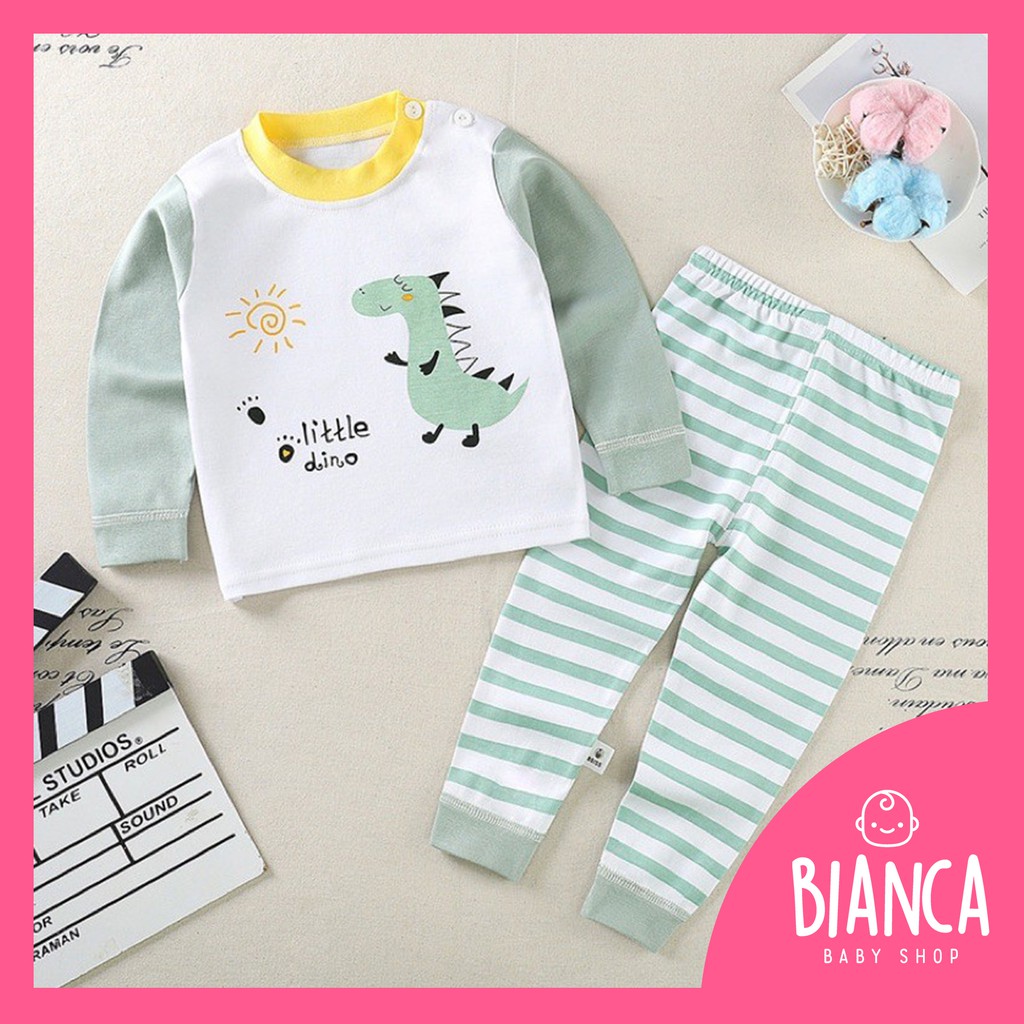 BIANCA - Baju Piyama Anak Dino / Bear