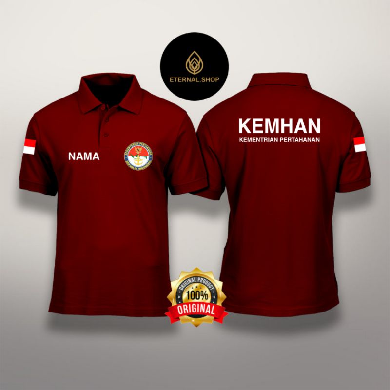 KAOS POLO KEMHAN(DESAIN CUSTOM)