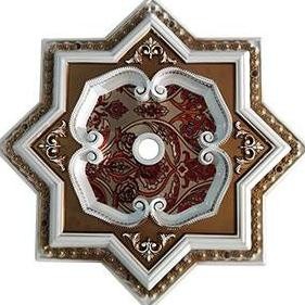 COD ORNAMEN LAMPU PLAFON PVC PANEL Minimalis / Ornamen Plafon PVC 60 x 60 cm Lampu Plafon Gypsum PVC