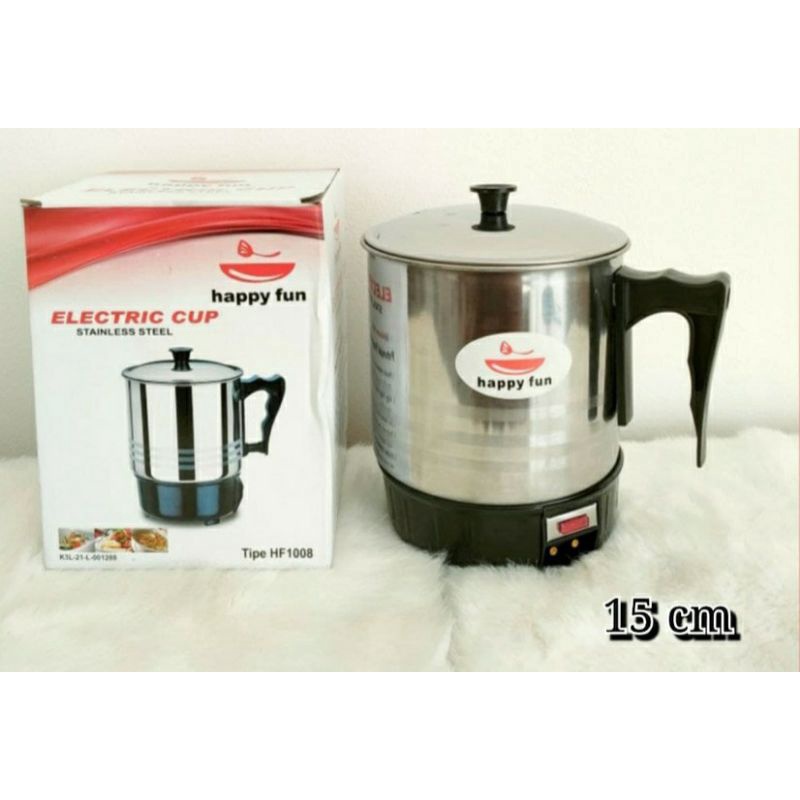 Teko Listrik , Electric Heating Cup , Mug Listrik Gelas Masak