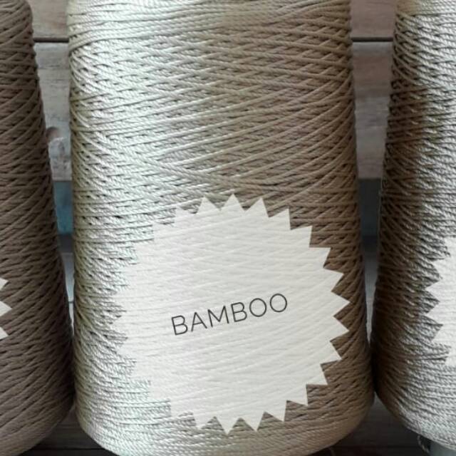 Benang rajut nilon pp/monolon 500gr bamboo