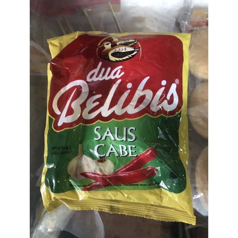 

Saos Belibis Cabe Sachet isi 24pcs