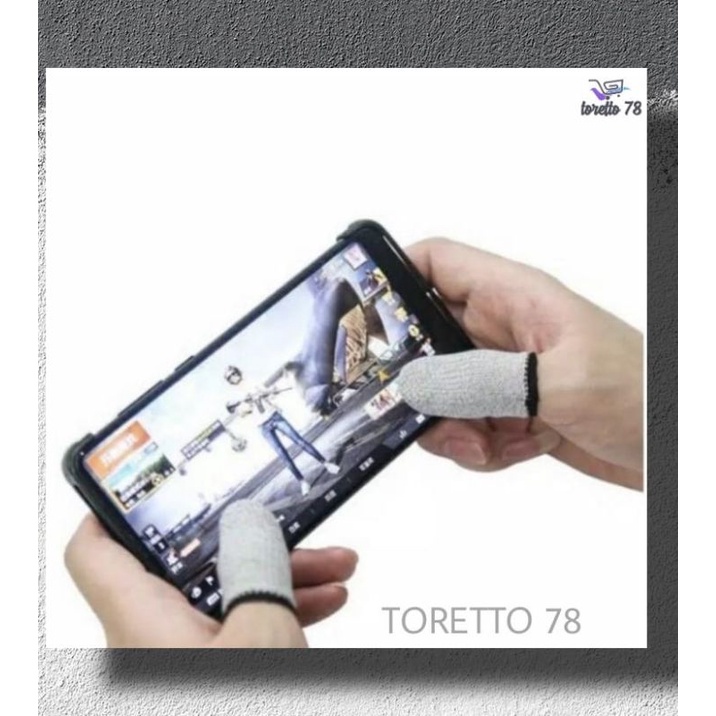 Sarung Jempol Jari Tangan Gaming 1 Set Isi 2 Pcs