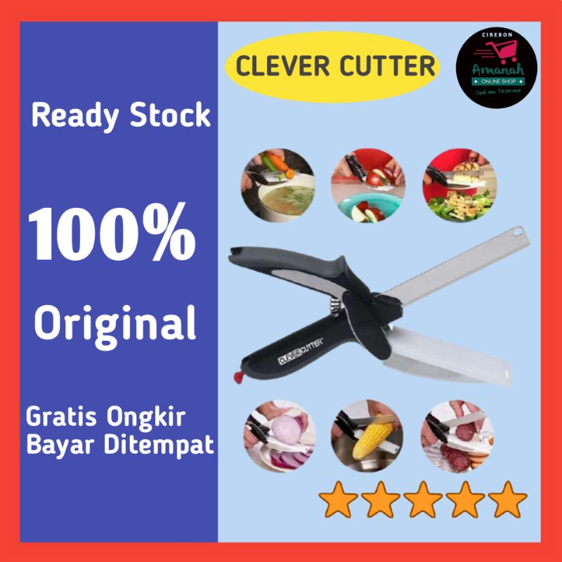 

Clever Cutter Pisau Pintar Stainless Steel