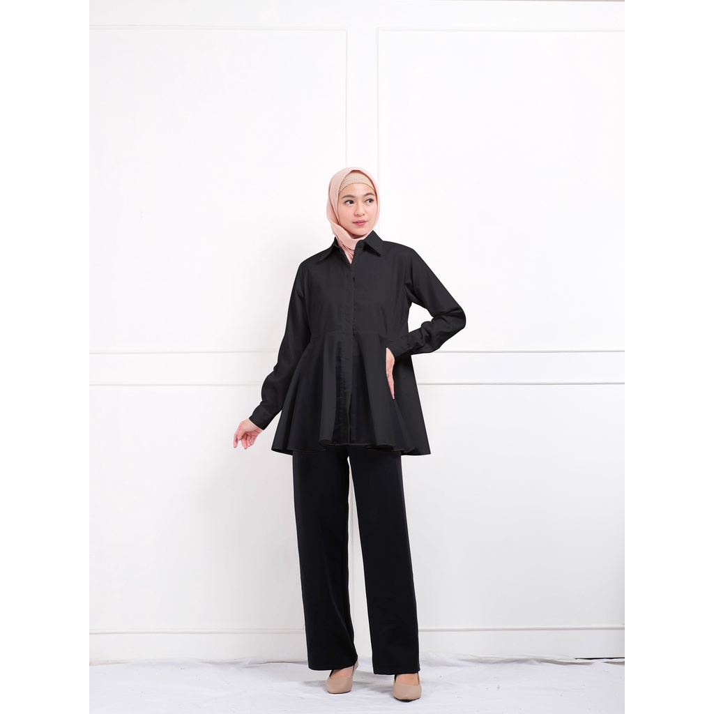 Linata Fashion | Blouse Casual Carissa Katun Toyobo-5