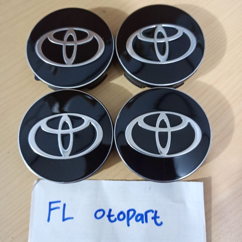 DOP RODA / TUTUP VELG TOYOTA 5.7 CM AVANZA HITAM