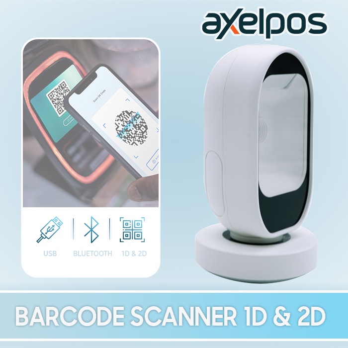 BARCODE SCANNER OMNI EFAKTUR 1D &amp; 2D IWARE 9BT