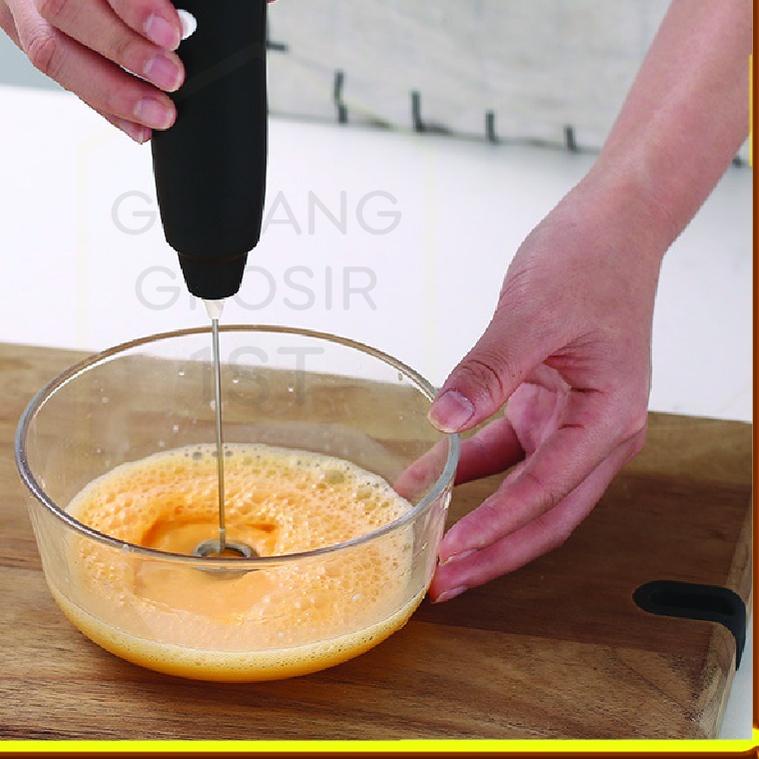 ♀ Mini Mixer | Mini Hand Mixer Portable | Pengaduk Teh | Pengaduk Kopi | Pengaduk Kecil ☆
