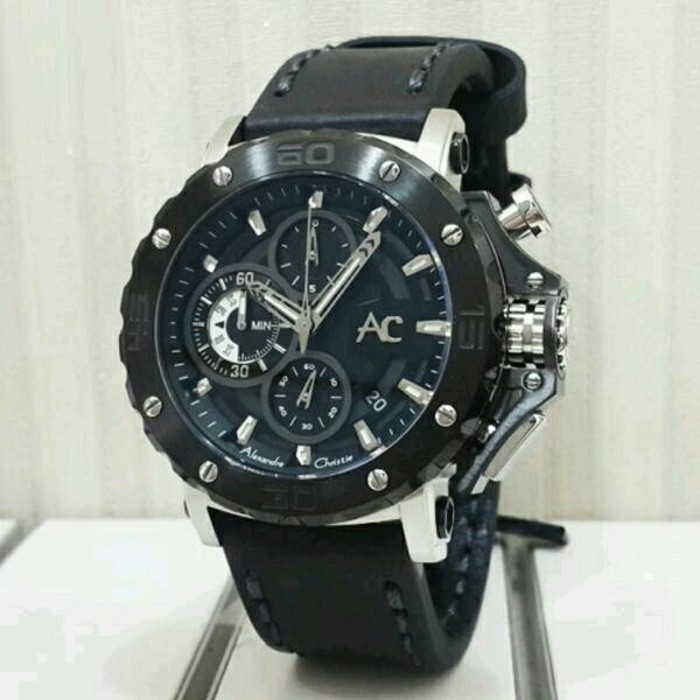 JAM TANGAN PRIA ALEXANDRE CHRISTIE AC 9205 / 9205MC ORIGINAL & BERGARANSI