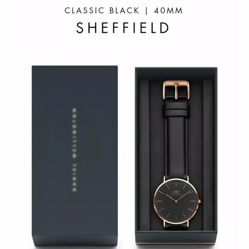 JAM TANGAN UNISEX PRIA WANITA WD PREMIUM KULIT PETITE ST MAWES SHEFFIELD CLASSIC JAM TANGAN FASHION