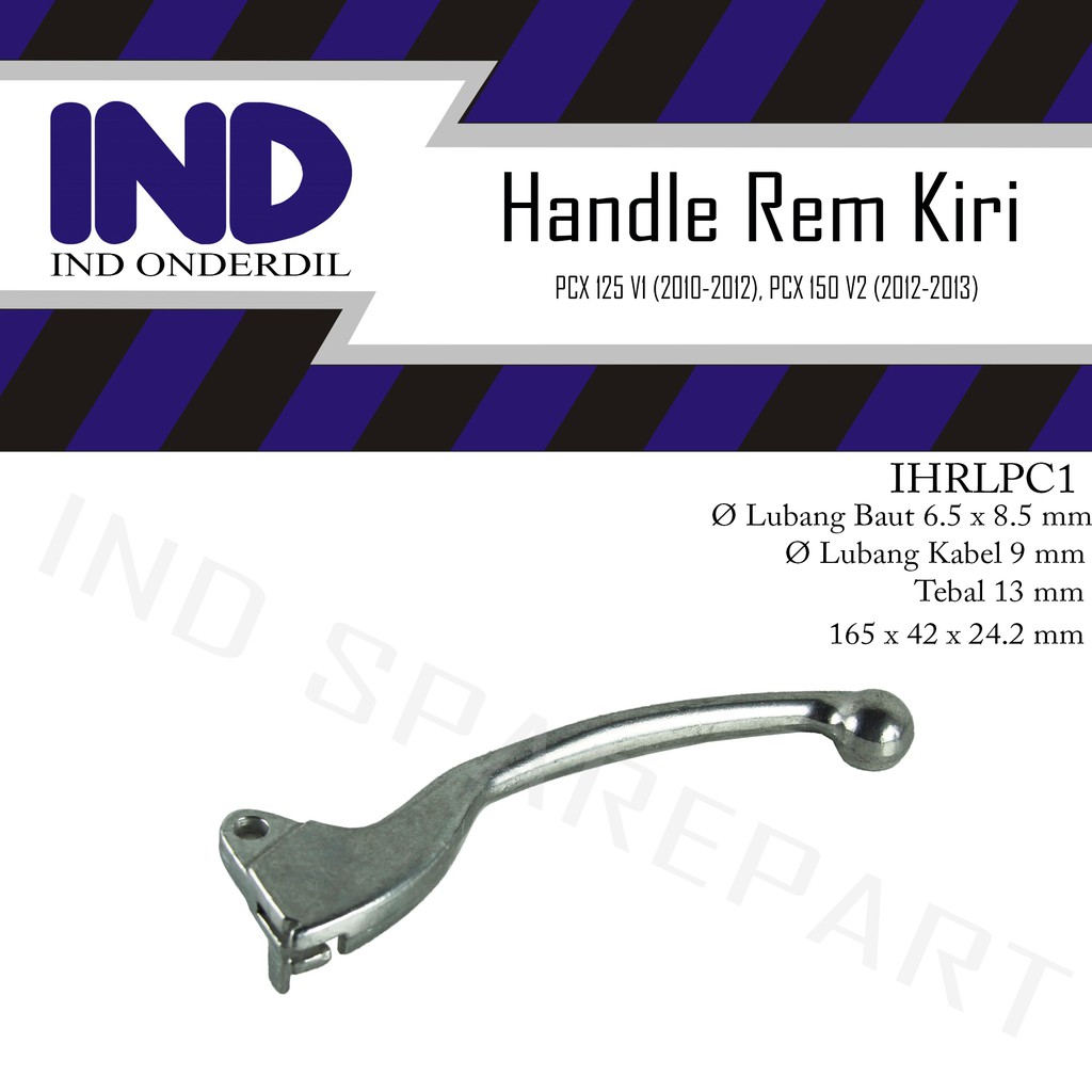 Handle-Handel-Hendel-Hendle Rem Kiri PCX 125 V1/ PCX150 Lama-Old V2