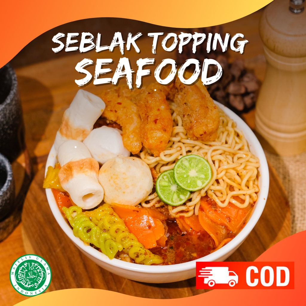 Jual Seblak Instan Toping Seafood Termantap Murah Enak Pedas