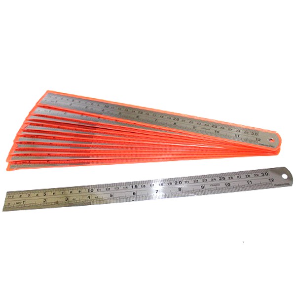 

Stainless Steel Ruler Penggaris Besi 30 cm