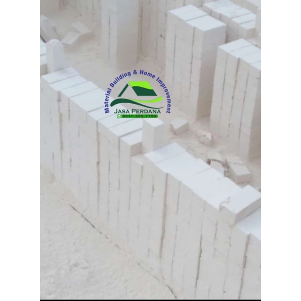 Batu Bata Putih Batu Bata Kapur Bata Ris