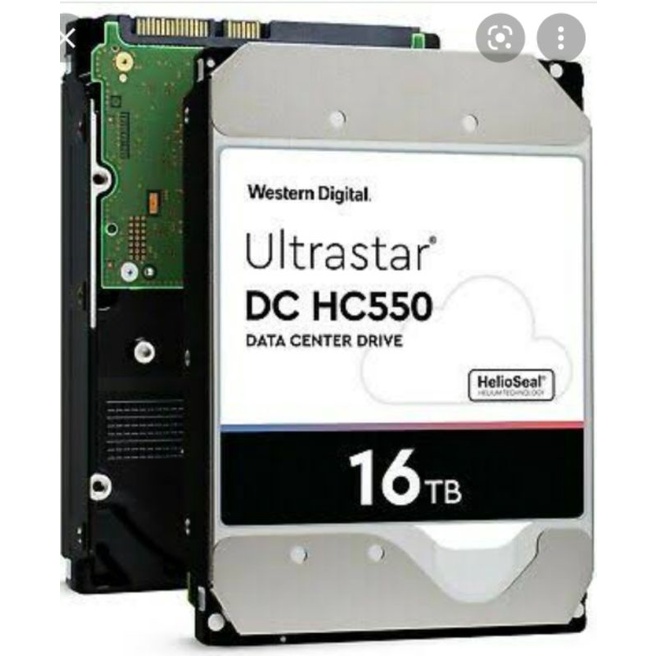 HDD WD 16TB ULTRASTAR HC550 WUH721816ALE6L4