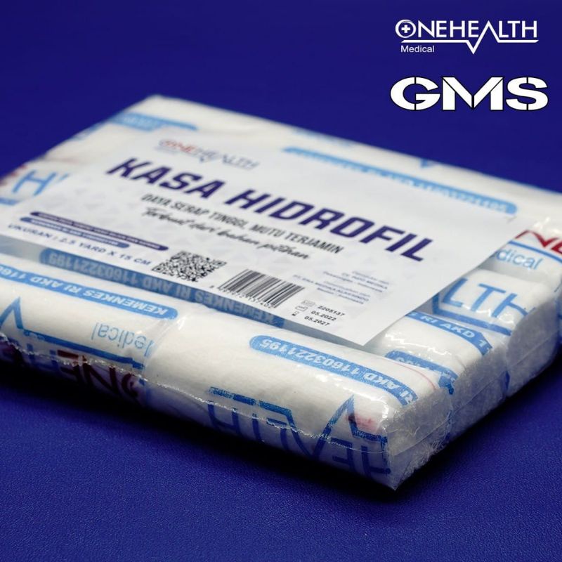 Kasa Verband 2.5 Yard X 10 cm Onehealth / Kasa Gulung