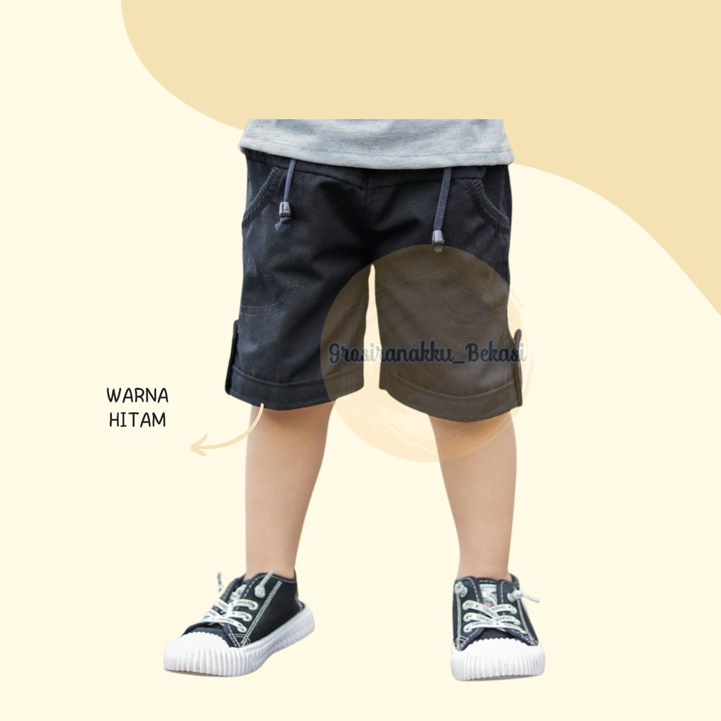 Celana Anak Murah Kekinian Hitam Size 1-3Tahun