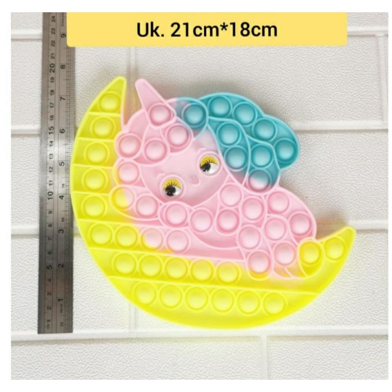 POP IT JUMBO MACARON | POP IT JUMBO | POP IT JUMBO MURAH-Unicorn moon