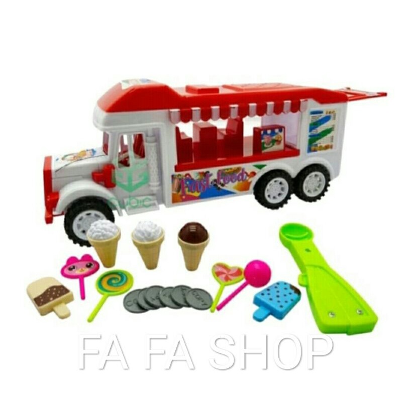 MAINAN ANAK MOBIL ICE CREAM SHOP LI 10 / MAINAN MOBIL ES KRIM LI10