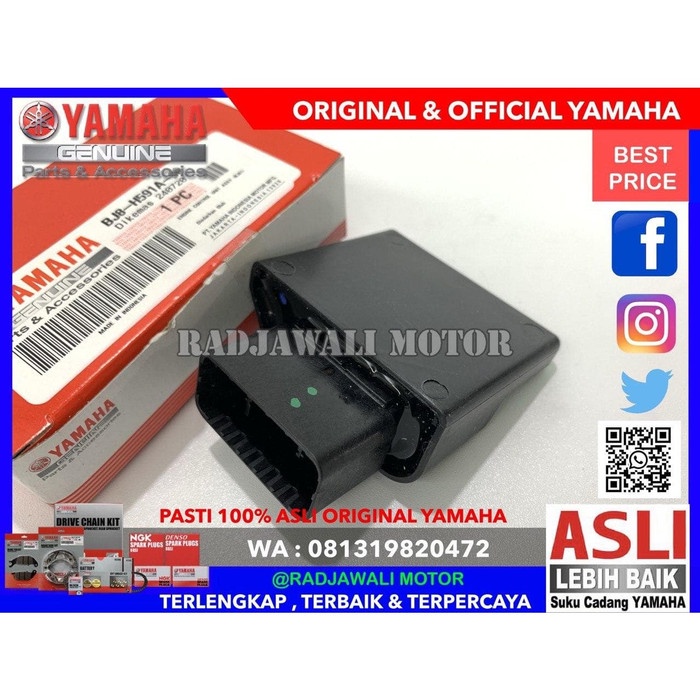 OTOMOTIF SPARE PART MOTOR RJ804 ECU FINO FI- FINO 125 BLUECORE ASLI