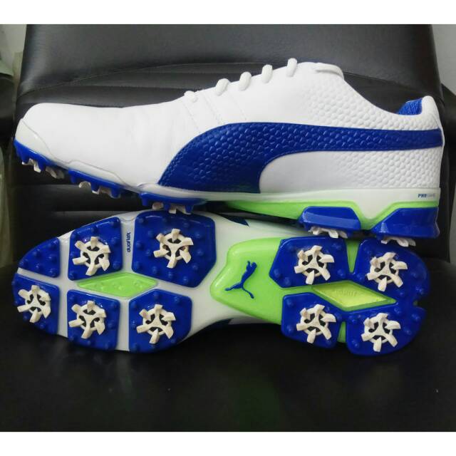 Sepatu Golf Puma Titantour Ignite White Blue