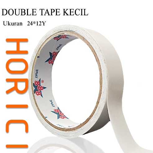 FULL Double Tape 24mm*12Y 12mm*12Y Tisue 888 tape Isolasi double tape