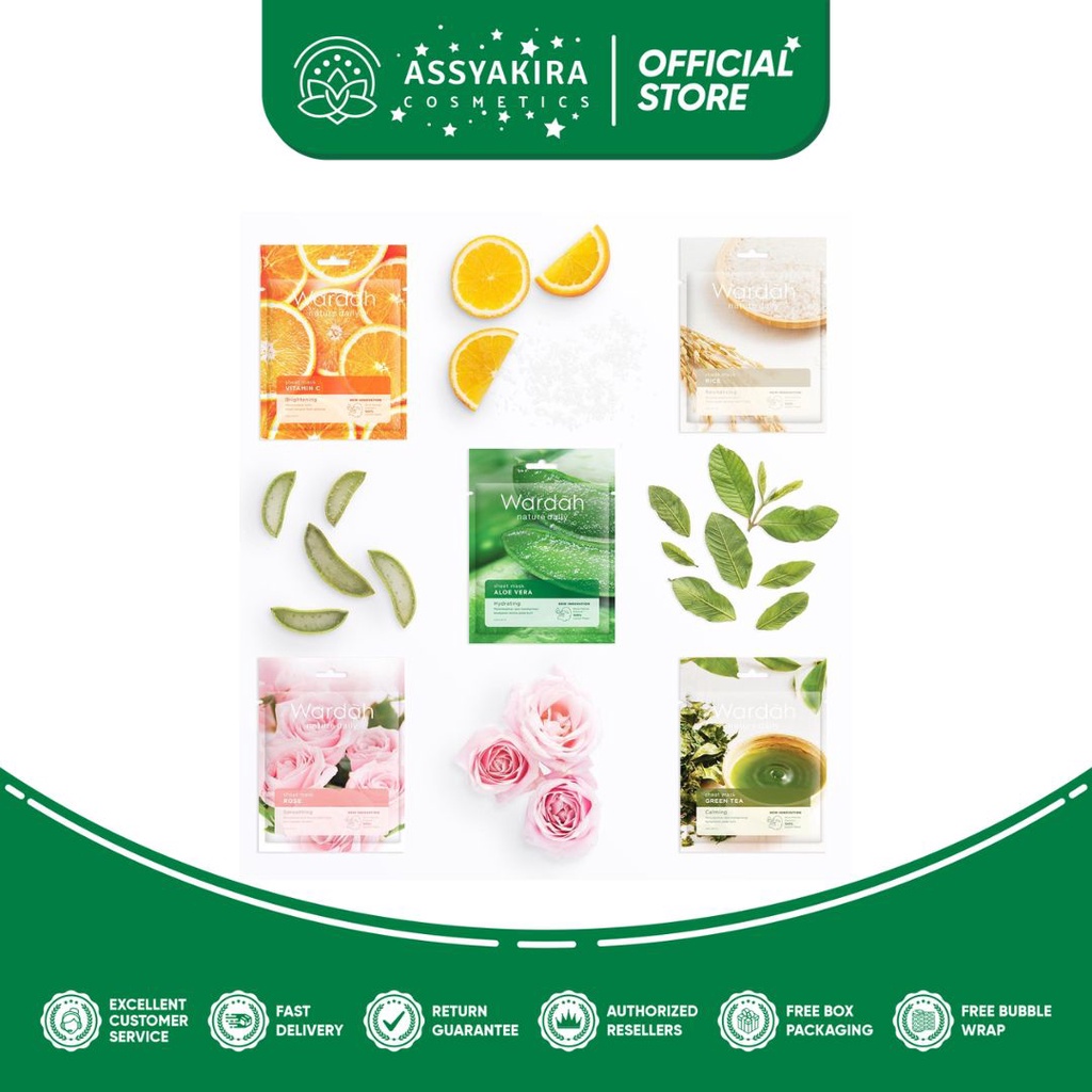 Wardah Nature Daily Sheet Mask 20ml