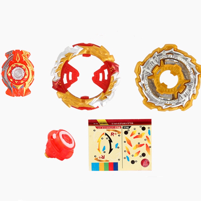 1pc Mainan Gasing Beyblade Burst Dengan Peluncur Metal Booster B-172