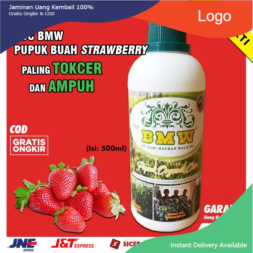 Pupuk Organik Cair Tanaman Perangsang Buah Strawberry POC BMW