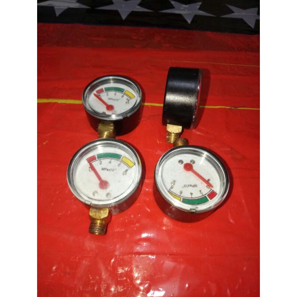 Manometer regulator standar miyako 3,5cm.