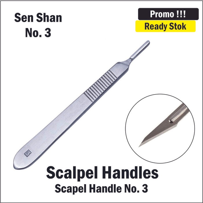 Scaple Handle No 3/ Scapel andel No. 3