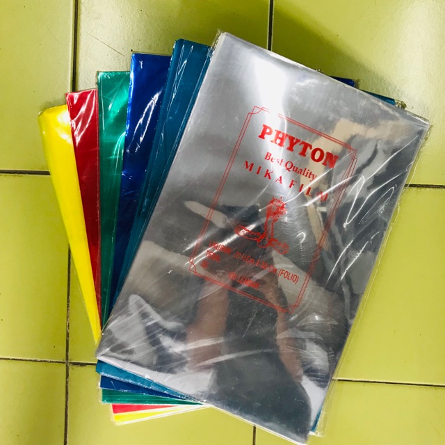 

Mika Cover Jilid PHYTON isi 100 lembar Folio Fotokopi Film
