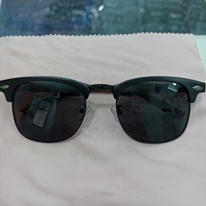 FRAME KACAMATA CLUBMASTER POLARIZED PHOTOCROMIC NORMAL ATAU MINUS