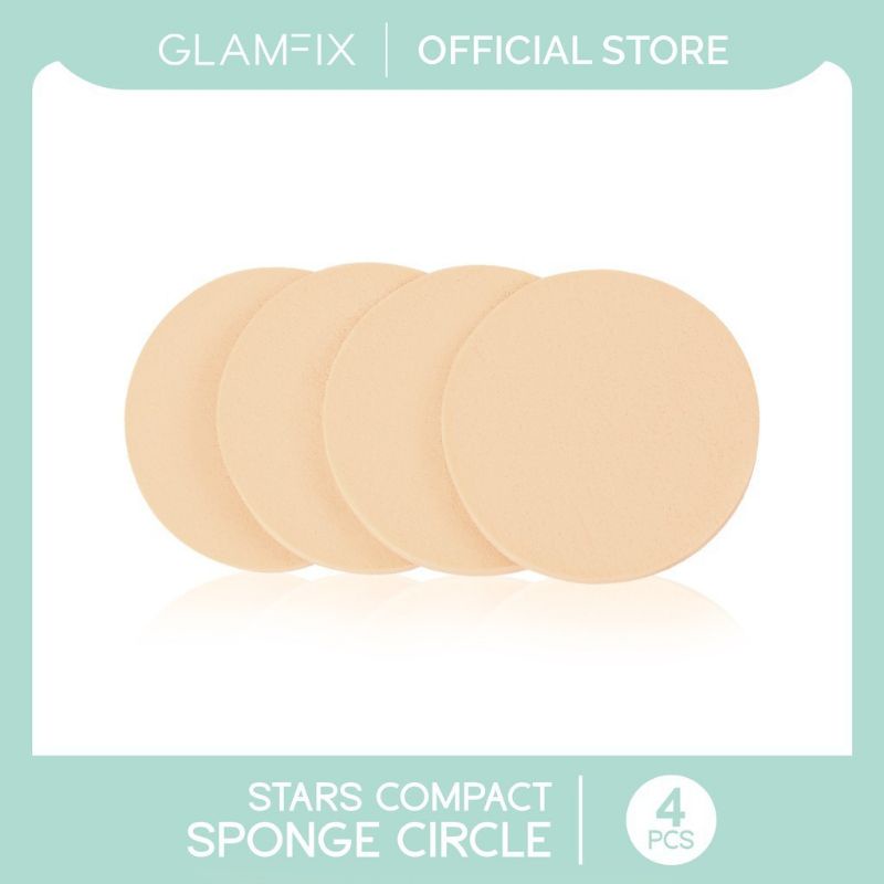 Glamfix Stars Compact Sponge | Spons bedak | Spon bedak tabur | Spons bedak padat