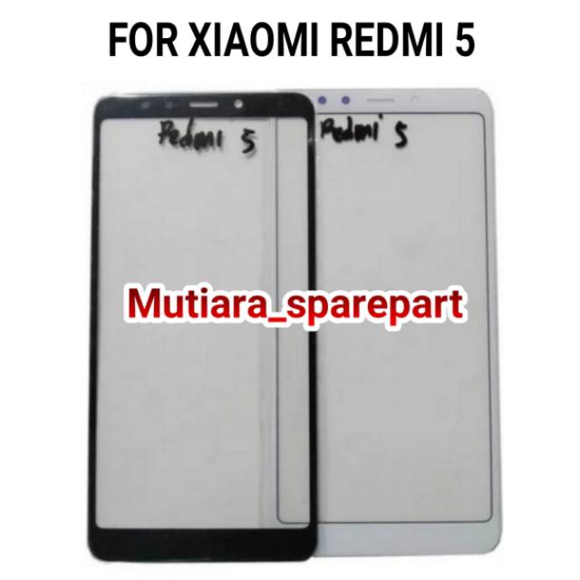 KACA DEPAN LCD KACA TOUCHSCREEN XIAOMI REDMI 5