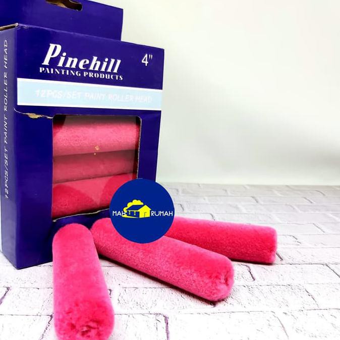 

Open Ds] Bulu Refill Kuas Roll Cat Minyak Kapal Pinehill 4" Pink - 1 Kotak