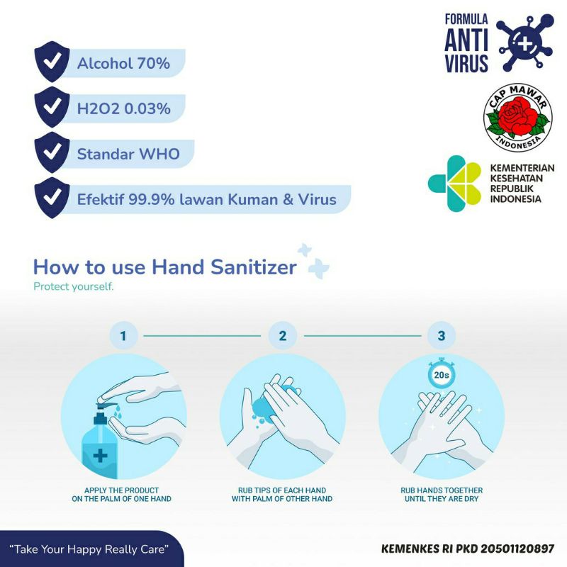 HAND SANITIZER 1 liter ANTI SEPTIC pump 500ml CAIRAN ANTISEPTIK