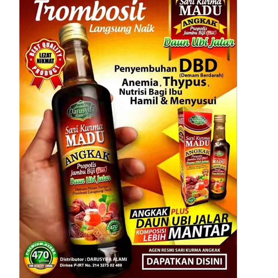 

Madu Sari Kurma Angkak Ju Biji Daun Ubi Jalar | Dbd Dan Typus Darusyifa O3Y2