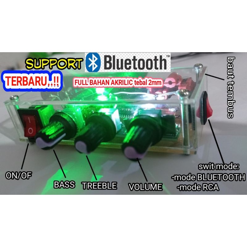 Power amplifier - Amplifier mini - Power mini - Ampli mini plus bass treeble